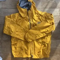 THE NORTH FACE イエローブルーレインウェア 140