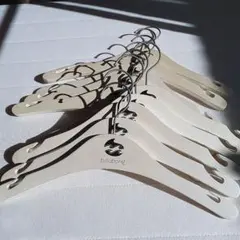 billabong 波のロゴ入り衣類ハンガー 10本セット