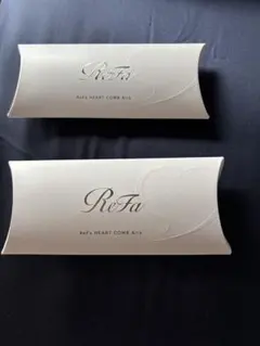 ReFa HEARTCOMBAira2個セットシャインレッドシャンパンゴールドのサムネイル