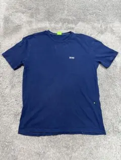 HUGO BOSS BOSS Tシャツ L ネイビー 刺繍のサムネイル