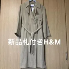 最終値下げ！新品札付きH&Mスプリングトレンチコートのサムネイル