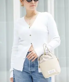 DeuxiemeClassドゥーズィエムクラス　EloiseVネックカーディガン