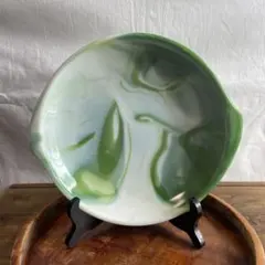 ✴︎ヴィンテージ✴︎マーブル模様のガラス皿✴︎大皿✳︎