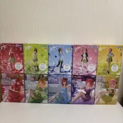 五等分の花嫁 フィギュア10点セット