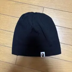 A BATHING APE 니트 모자 비니 블랙