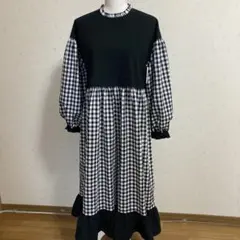 ギンガムチェック　レディースワンピース