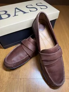 Bass ローファー 茶 中古のサムネイル