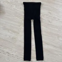 スパッツ 裏起毛 ブラック135cm（身長125〜145㎝）