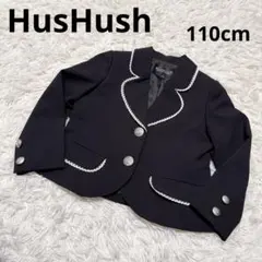 HusHush　ハッシュアッシュ　ジャケット　ボレロ　ブラック　レース　110