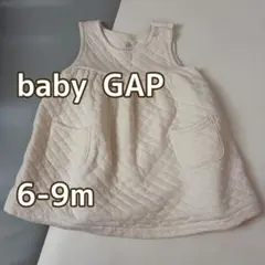 baby GAP キルティングワンピース ジャンパースカート　6-12ヶ月