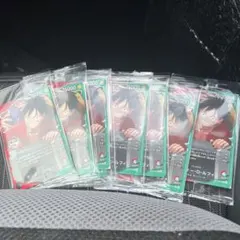 ワンピース カードゲーム 一番くじプロモ モンキー・D・ルフィ　7枚セット