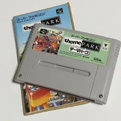 【ソフト&取扱説明書セット】スーパーファミコン　テーマパーク
