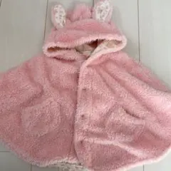 ブランシェス　リバーシブル　ポンチョ