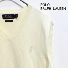 POLO RALPH LAUREN ラルフローレン Vネック コットン ベスト