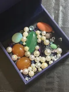 貴金属 天然石 パール まとめ ビーズ セット 素材 アクセサリー 石 ルース