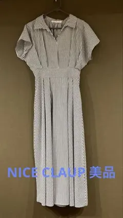 ストライプワンピース　ナイスクラップ