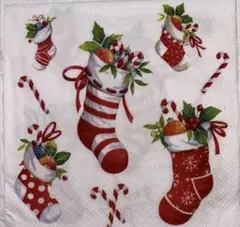 ꕤ︎︎·͜· ︎︎ ︎︎Xmas新作49・ 4枚セットペーパーナプキン