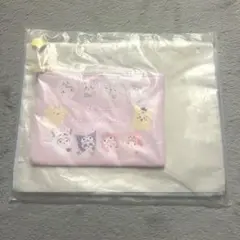ちいかわ×サンリオキャラクターズ コラボ フラットポーチセット