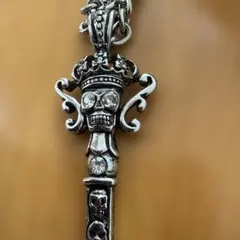 クロムハーツ ダガー チャーム 財布パーツ ジッパー ※訳あり単品