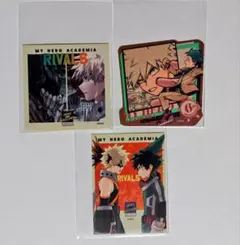 ヒロアカ アートステッカー Rivals 緑谷出久 爆豪勝己