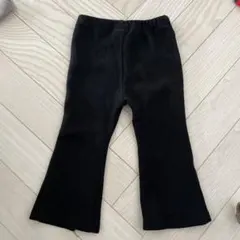 ZARA ブラック フレアパンツ 80