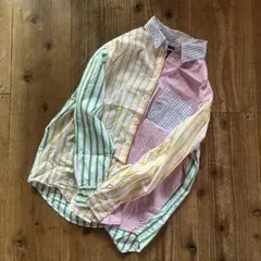 gap クレイジーパターン　シャツ オーバーサイズ　ラルフローレン
