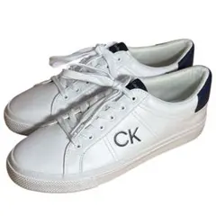 Calvin Klein スニーカー 29cm シューズ 白 CKロゴ メンズのサムネイル