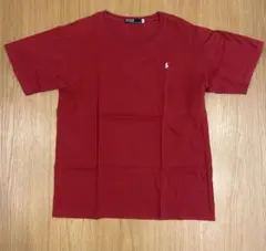 Polo 100%コットン 赤 Tシャツのサムネイル