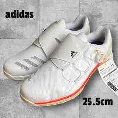 タグ付き 限定カラー アディダス ゴルフシューズ H69223 白 25.5cm