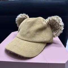 ダッフィー　キャップ　コーデュロイ　帽子　東京ディズニーシー