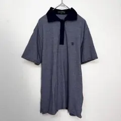 THE SCOTCH HOUSE　ポロシャツ　ネイビー　サイズL　LIV086のサムネイル
