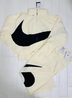 新品 NIKE ナイキ セットアップ アイボリー 上下セットビックロゴ XXL