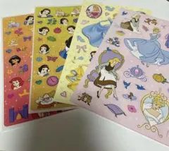 サンディライオン　ディズニー　プリンセス　シール4まい