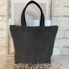 No.54 ヌビバッグ　トートバッグ　ダークグレー