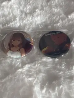 Fate/Strange fake ティーネ　ギルガメッシュ　缶バッジ