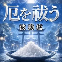 厄払い 厄除け 浄化 開運 悪運 災難除け 龍神 波動塩