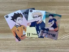 ハイキュー!! チケット風カード＆入場者特典セット
