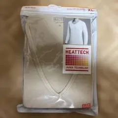 UNIQLO HEATTECH Vネック長袖 ベージュ XLのサムネイル