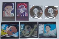 鬼滅の刃 狛治 猗窩座 ufotable DINING チェキ クリカ 缶バッジ