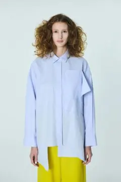 YOHEI OHNO Unfixed Collar Shirt 青 - メルカリ