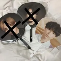 sixtones ツアーグッズ　うちわ