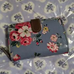 Cath Kidston フラワープリント 二つ折り財布