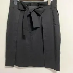 ドゥロワー【Drawer】ミニスカート/バック リボン/二重スカート/可愛い