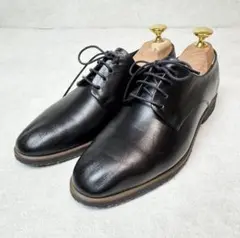 【良品】マーガレットハウエルアイデア　レザーレースアップシューズ 22.0黒