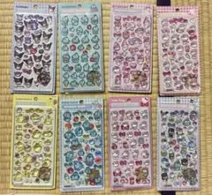 ボンボンドロップシール サンリオ キャラクター8パックセット