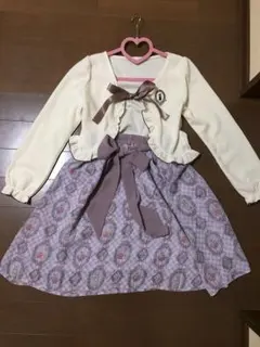 axes femme POETIQUE カーディガン スカート セット