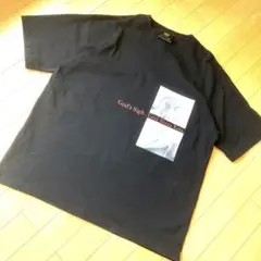 完売品　美品　麻中之蓬　 god bless you Tシャツ　半袖　ブラックL