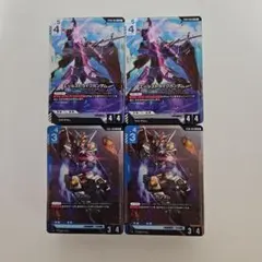 ガンダムカードゲーム　スタートデッキ2種 2セット　ボーナスパックなし