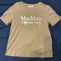 新品未使用 マックスマーラ 半袖Tシャツ Sサイズ ベージュのサムネイル