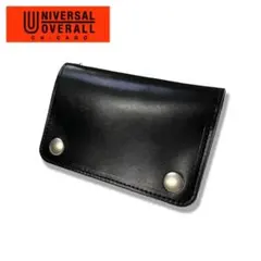 UNIVERSAL OVERALL トラッカーウォレット ミドル 栃木レザー財布のサムネイル